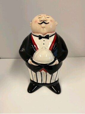 Retired “Dinner Is Served” Utensil Holder by Tracy Flickinger SHIPS FREE